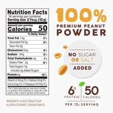 Load image into Gallery viewer, Premium Peanut Powder (6 oz)